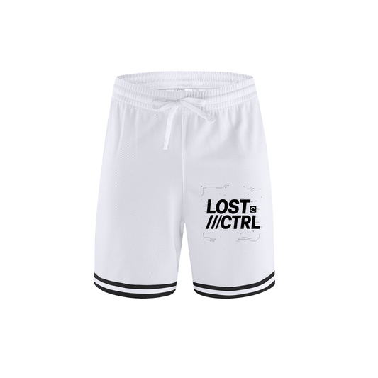 Classic Stripe Trim Basketball Shorts